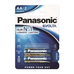Батарейка Panasonic EVOLTA AA BLI 2 ALKALINE